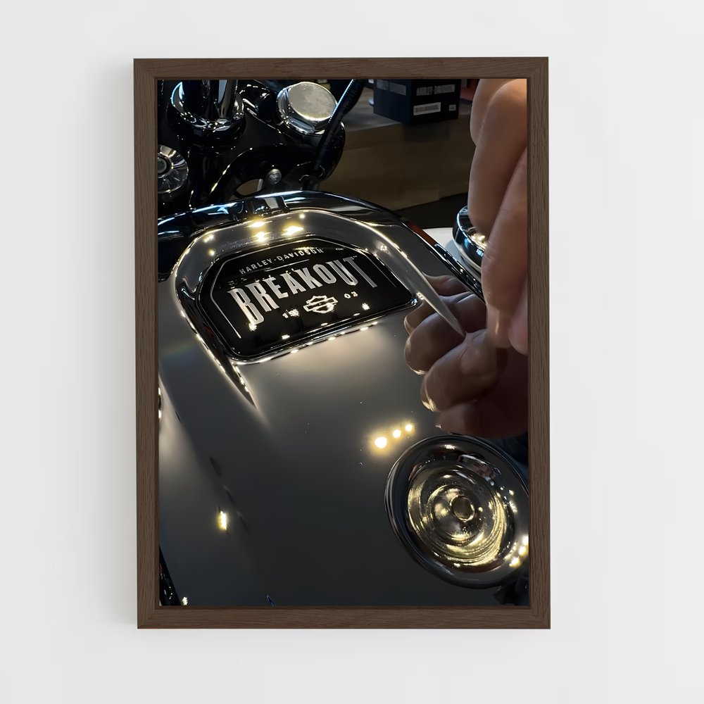 Poster L'Éclat de la Moto – affiche Harley-Davidson (vue 5)